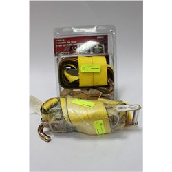 TWO 10,000 LBS TIE DOWN STRAPS