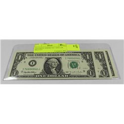 SUCCESSIVE AMERICAN 1 DOLLAR BILLS X3