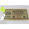 Image 1 : GERMN REICH 100,000 MARK 1923 BANK NOTE