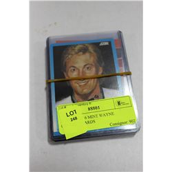 BUNDLE OF 6 MINT WAYNE GRETZKY CARDS