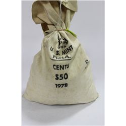 35LB BAG OF UN-RESEARCHED WORLD COINS