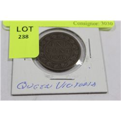 1888 QUEEN VICTORIA LARGE CENT