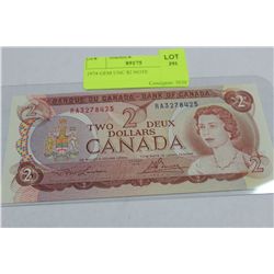 1974 GEM UNC $2 NOTE