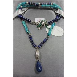 .925 SILVER GEMSTONE NECKLACE