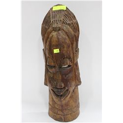 WOOD CARVED MASK