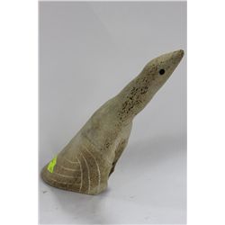 BONE CARVED BIRD ORNAMENT