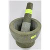 Image 1 : STONE MORTAR AND PESTLE