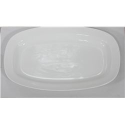 CASE OF 12 BONE CHINA SERVING PLATTERS