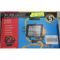 500 WATT HALOGEN LIGHT
