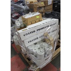 PALLET OF LAMINATION PAPER AND SHRINK WRAP