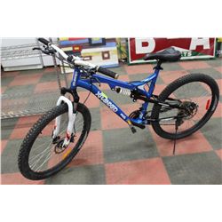 KRANKED 24 SPEED FULL SUSP. MOUNTAIN BIKE
