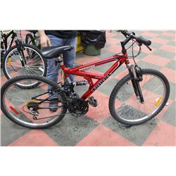 TRIBAL 18 FULL SUSP. MOUNTAIN BIKE