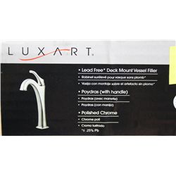 LUXART DECK MOUNT VESSEL FILLER FAUCET