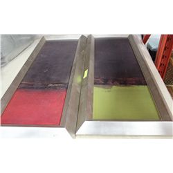 PAIR OF SILVER FRAMED SHOWHOME PICTURES