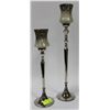 Image 1 : PAIR OF SHOWHOME CANDLE HOLDERS