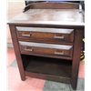 Image 1 : SHOWHOME 2 DRAWER NIGHT STAND