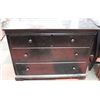 Image 1 : SHOWHOME BLACK 4 DRAWER DRESSER