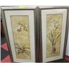 Image 1 : PAIR OF ORCHID FLOWER PRINTS