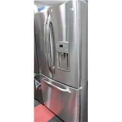 GE PROFILE FRENCH DOOR FRIDGE W ICE AND WATER