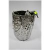 Image 2 : SHOWHOME CHROME TONE BIRD VASE