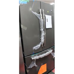 GE 22.1 CU FT FRENCH DOOR FRIDGE BRUSH NICKEL