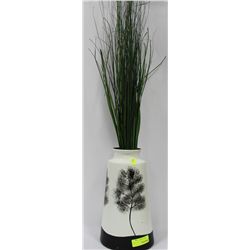SHOWHOME TREE VASE W ARTIFICIAL TREE FOLIAGE