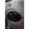 Image 2 : GREY GE FT LOAD WASHING MACHINE W PEDESTAL