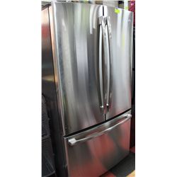GE 26 CU FT ST STEEL FRENCH DOOR FRIDGE W