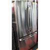 Image 1 : GE 26 CU FT ST STEEL FRENCH DOOR FRIDGE W