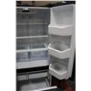 Image 3 : 22 CU FT FRENCH DOOR FRIDGE W INTEGRATED ICE