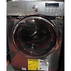 SAMSUNG GREY FT LOAD WASHING MACHINE W STAINLESS
