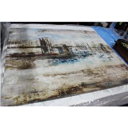 SHOWHOME LARGE ABSTRACT CITY SCENE PICTURE