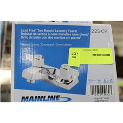 MAINLINE 2 HANDLE LAVATORY FAUCET