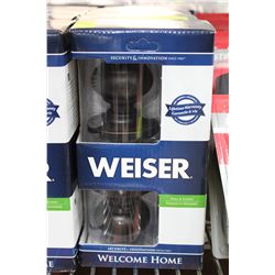 WEISER HALL AND CLOSET HANDLE SET