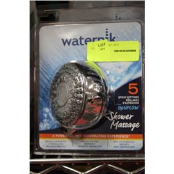 WATERPIK 5 SPRAY SETTING MASSAGE SHOWERHEAD