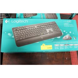 LOGITECH MK520 WIRELESS KEYBOARD AND MOUSE COMBO