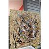 Image 1 : SHOWHOME SPATTERED ART CANVAS PICTURE