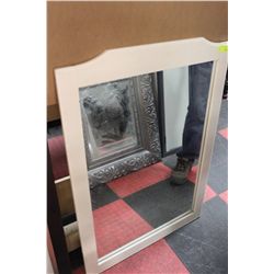 WOOD FRAMED MIRROR