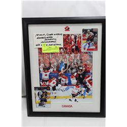 IGINLA/SHEA WEBER GUARANTEED AUTHENTIC AUTOGRAPHED