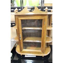 ESTATE WOOD WALL HANGING MINI CABINET