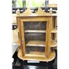 Image 1 : ESTATE WOOD WALL HANGING MINI CABINET