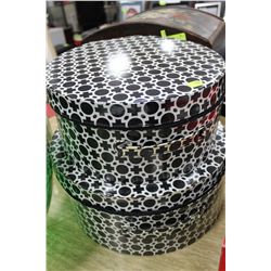 SHOWHOME 2 PC HAT BOX SET