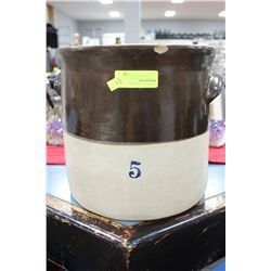 ESTATE 5 GALLON CROCK