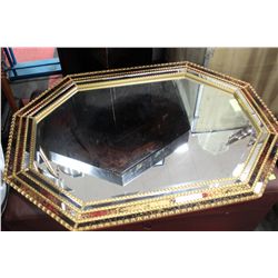 ONE VINTAGE  WALL MIRROR