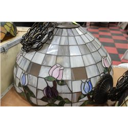 STAIN GLASS STYLE LIGHT FIXTURE ON CHOICE
