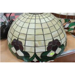 STAIN GLASS STYLE LIGHT FIXTURE ON CHOICE
