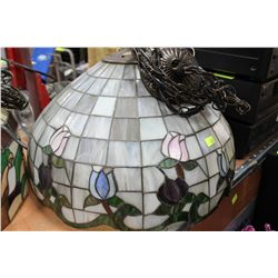 STAIN GLASS STYLE LIGHT FIXTURE ON CHOICE