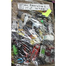 BOX OF UNSEARCHED HOT WHEELS