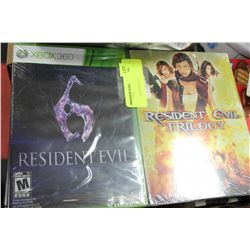 XBOX 360 RESIDENT EVIL GAME SOLD W DVD TRILOGY