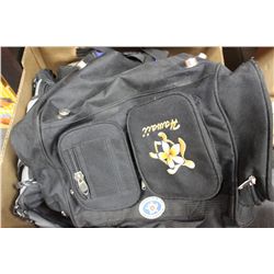 BOX W / LEATHER CANVAS BACKPACKS AND CARRY ON BAGS